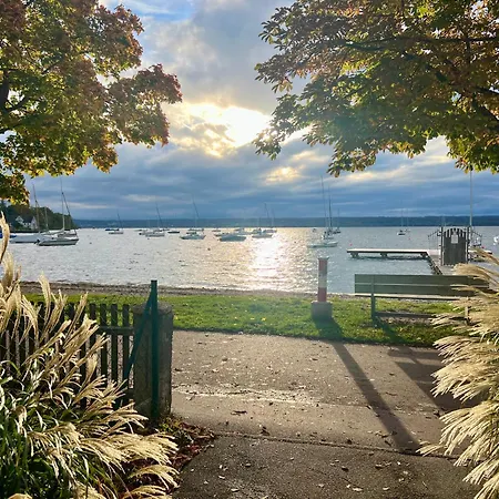 Apartmán Pittino Gartensuite 02 In Zweiter Seereihe Ammersee *